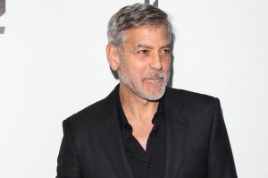 George Clooney total black